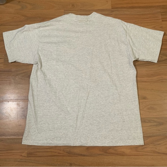 Vintage 90s Detroit Red Wings Hockey Graphic Tee Men’s Large Grey Short Sleeve - Picture 3 of 6